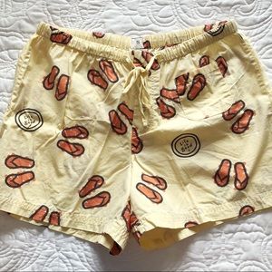 Life is good pajama shorts